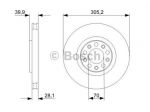 Bosch Disco  Freno 986479291