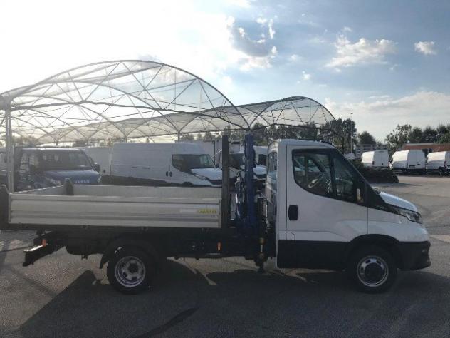 IVECO DAILY 35C14H Cassone ribaltabile trilat.+ Gru - Foto 8