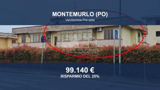 Immobile in asta di 119 m² con più di 5 locali e box auto in vendita a Montemurlo