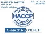 CORSO ONLINE ALIMENTARISTA - ATTESTATO HACCP - PERUGIA