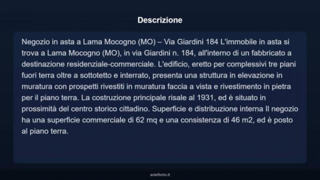 Immobile in asta di 62 m² in vendita a Lama Mocogno - Foto 4
