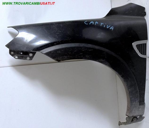 PARAFANGO ANT.S. NERO MET. 999-U1308650 Carrozzeria  Lamierati esterni  Fiancate  Parafango ant. CHEVROLET - CAPTIVA - 01-07-2006 - 01-01-2011