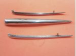 KIT 3 PROFILI BAFFI RIVESTIMENTO ANTERIORE FIAT 600 VETRI SCORREVOLI FIAT 600D F
