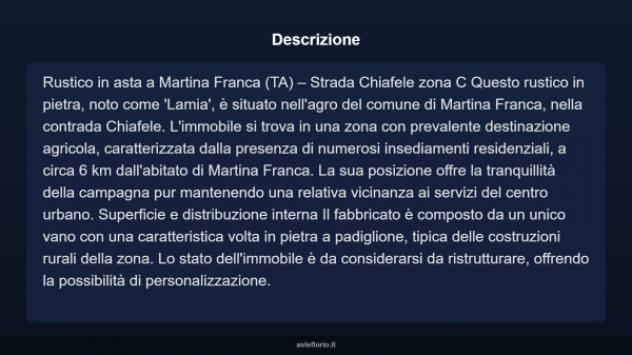 Immobile in asta di 11303 m² in vendita a Martina Franca - Foto 3