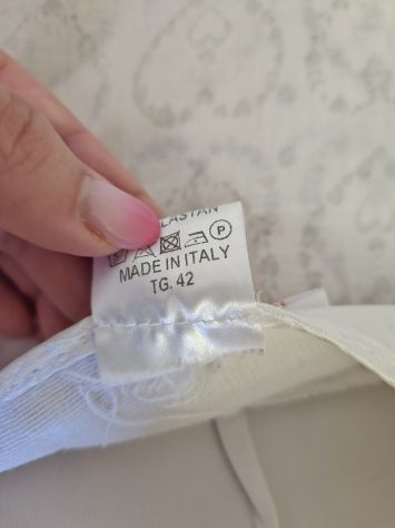 Pantaloni bianchi eleganti Clausura - Foto 4