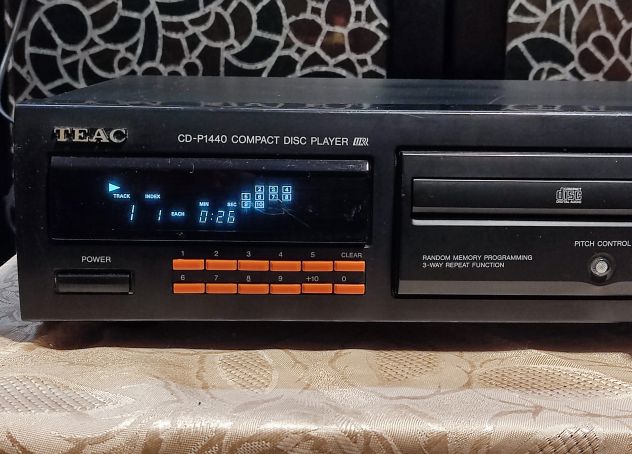 Teac CD-P1440 Lettore Cd Compact Disc Player - Laser Nuovo - Foto 4