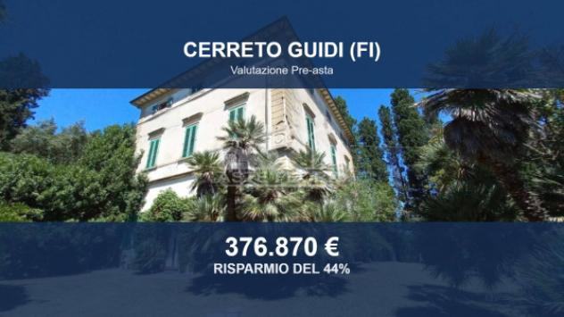 Immobile in asta di 491 m² con più di 5 locali in vendita a Cerreto Guidi