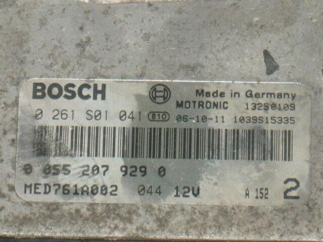 0261S01041 ECU ALFA ROMEO 0261S01041 MED761A002 022 12V 0 055 207 929 0 - Foto 2