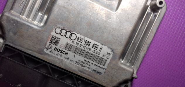 CENTRALINA MOTORE AUDI A3 1.9 TDI BOSCH 0 281 015 168, 0281015168, 03G 906 056 N - Foto 3