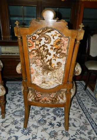 Coppia poltrone fine’800 stile Umbertino - Foto 2