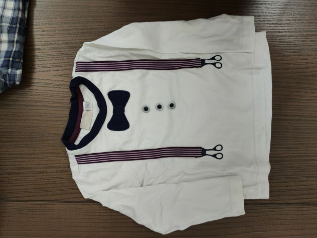 Primigi Chicco 24 mesi 2 anni 2 pantaloni 1 camicia 3 maglioni 7 pezzi - Foto 4