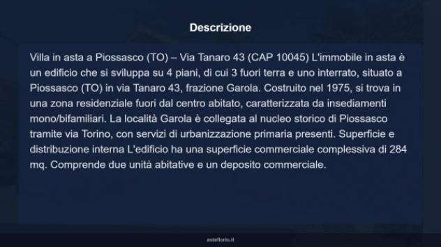 Immobile in asta di 166 m² con più di 5 locali in vendita a Piossasco - Foto 11