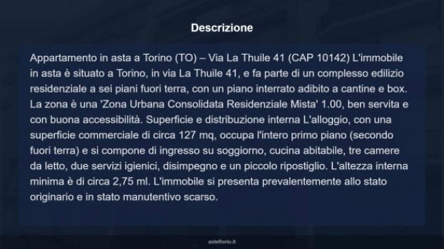 Immobile in asta di 127 m², box auto doppio in vendita a Torino - Foto 4