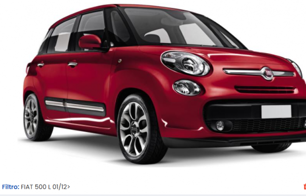 MUSATA COMPLETA MUSO FRONTALE FIAT 500 X 2015