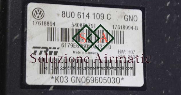 Audi Q3 2.5 TDI centralina gruppo ABS 8U0614109B - Foto 10