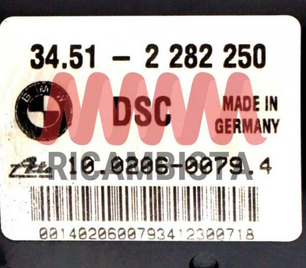 10020600794 BMW Serie 3 M3 Coupé aggregato gruppo pompa ABS riparazione