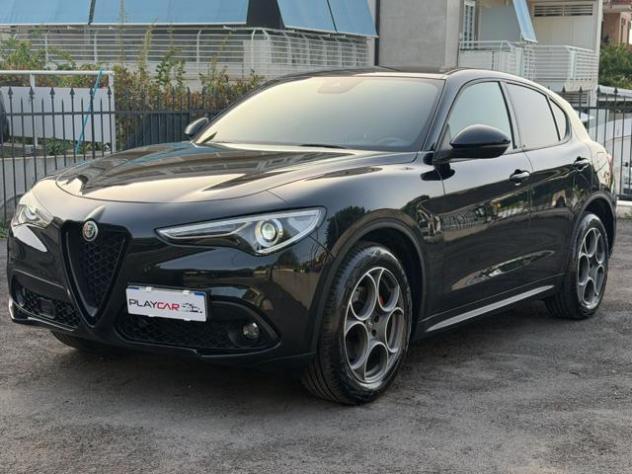 ALFA ROMEO Stelvio 2.2 TD 190CV Q4 SPRINT T.BLACK+NAVI+PELLE+R.CAM!! rif. 23940364 - Foto 7