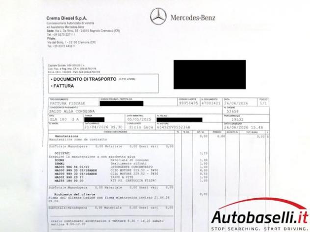 MERCEDES-BENZ GLA 180 D AMG LINE ADVANCED PLUS AUTOMATICA rif. 24213433 - Foto 6