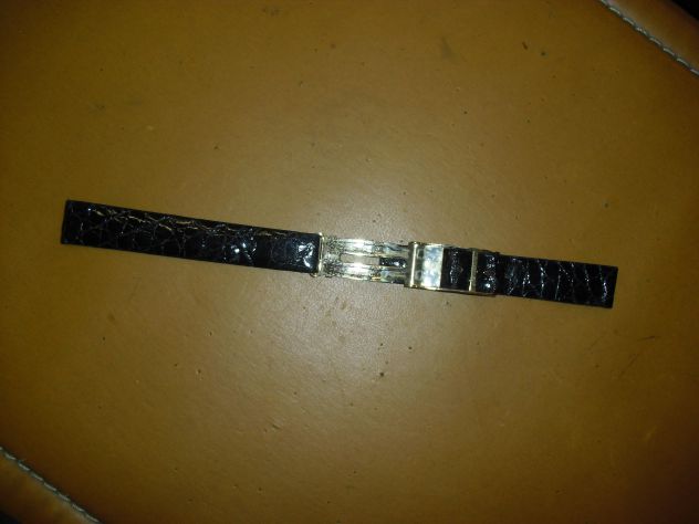 cinturini in vero coccodrillo per orologi donna uomo. anni 70 - Foto 5