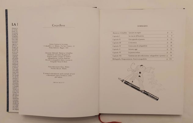 La penna.Storia, tecnica di Enrico Castruccio 1°Ed IdeaLibri, 1985 - Foto 6