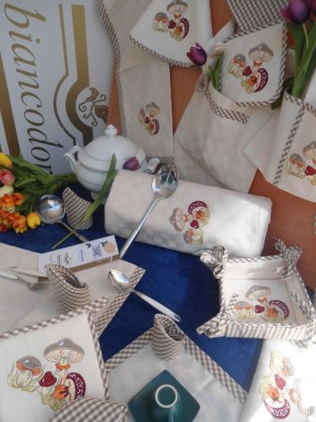 biancodoro , arredo cucina tessile alta sartoria . - Foto 2