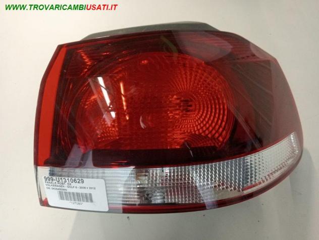 FANALE POST. DX 999-U1310629 Parti elettriche  Fanaleria  Fanali  Fanale post. dx. VOLKSWAGEN - GOLF 6 - 2008  2012