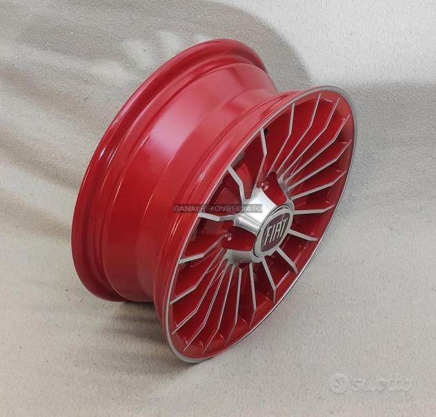 Cerchi lega grifo ROSSI 12 4x190 fiat 500 l f r - Foto 3