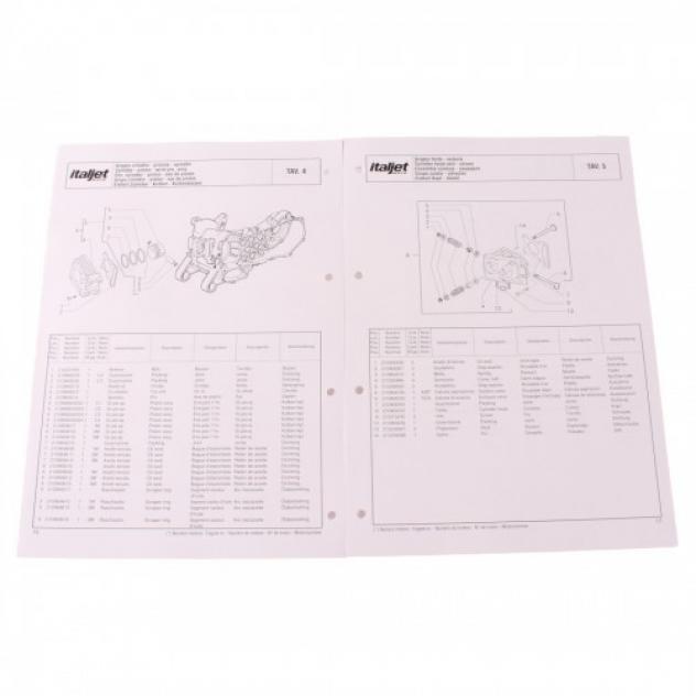 Catalogo ricambi per Italjet Torpedo 50 4T - Foto 4