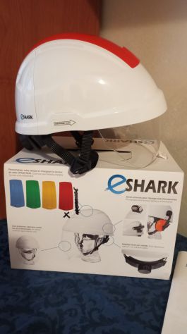 Elmetto di protezione per Elettricisti E-SHARK con visiera integrata cod. TC42ES - Foto 7