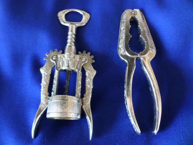 Set cavatappi + schiaccianoci d’epoca
