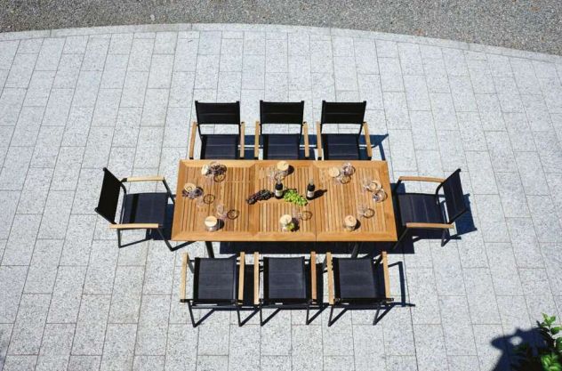 Sedie In Alluminio Per Arredo Esterno Ristorante Bar Pizzeria Cod 8125 - Foto 3