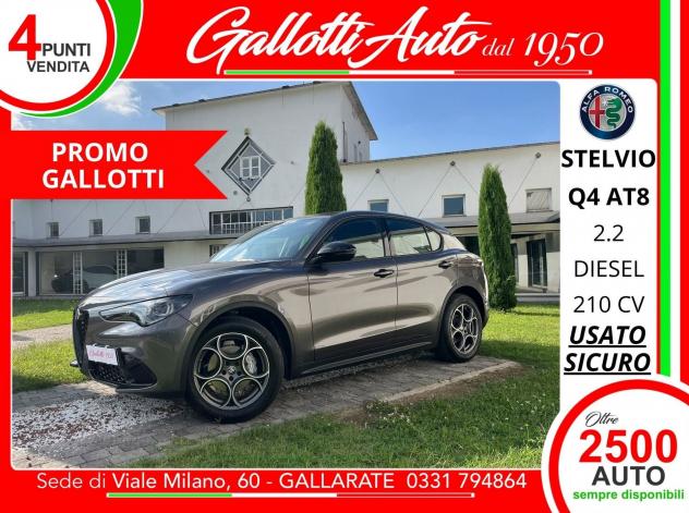 Alfa Romeo Stelvio 2.2 TD 210 CV Sprint AT8 Q4 - PRMO GALLOTTI