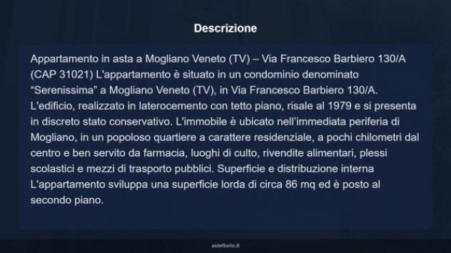 Immobile in asta di 99 m², box auto in vendita a Mogliano Veneto - Foto 17