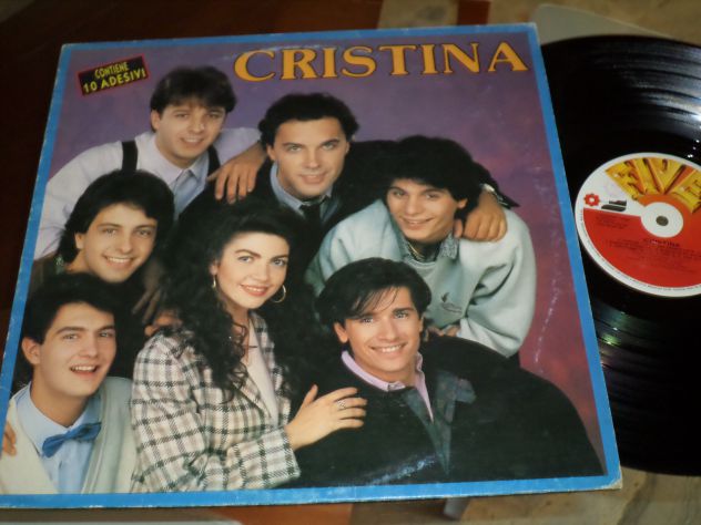 CRISTINA D'AVENA - Cristina - LP / 33 giri Sigla TV 1989 Five
