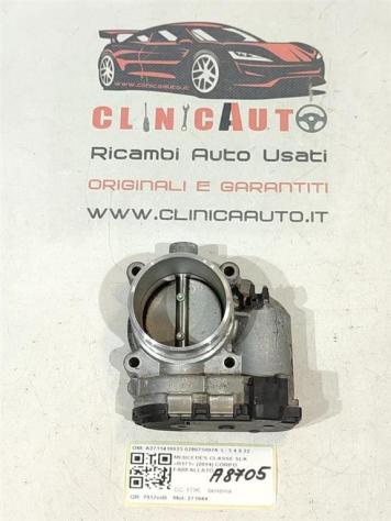 CORPO FARFALLATO MERCEDES SLK W171 2° Serie A2711410025 0280750076 271944 benzina 1796 (0411)