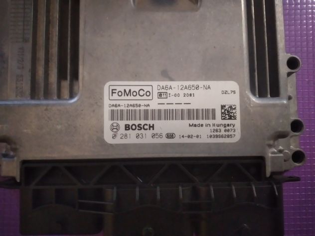 ECU FORD 0281031056 DA6A12A650NA DA6A-12A650-NA Centralina motore / Ford DA6A - Foto 4
