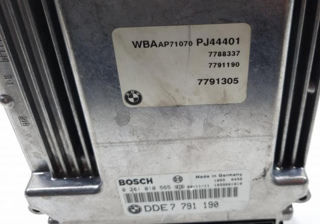 CENTRALINA MOTORE BMW Serie 3 E46 Berlina 7791190 M47 D20 (204D4) Diesel 2000 (9801) - Foto 3