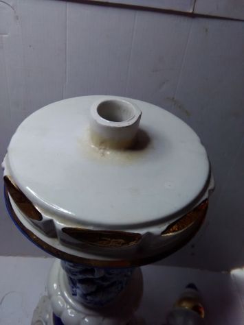 ceramica artistica filettata in oro zecchino epoca metà 900 - Foto 8