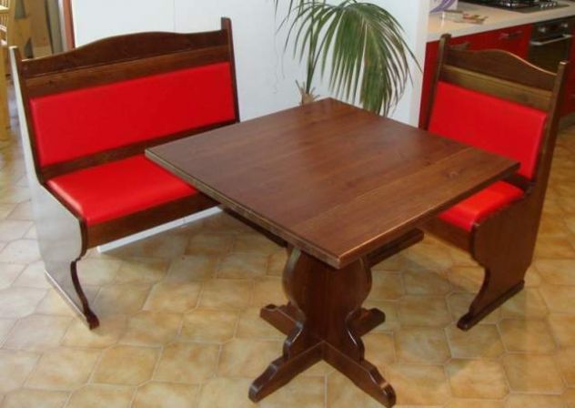 Tavoli 80x80 Per Ristorante Pub Bar Con Base Croce Piano Legno cod 809 - Foto 2
