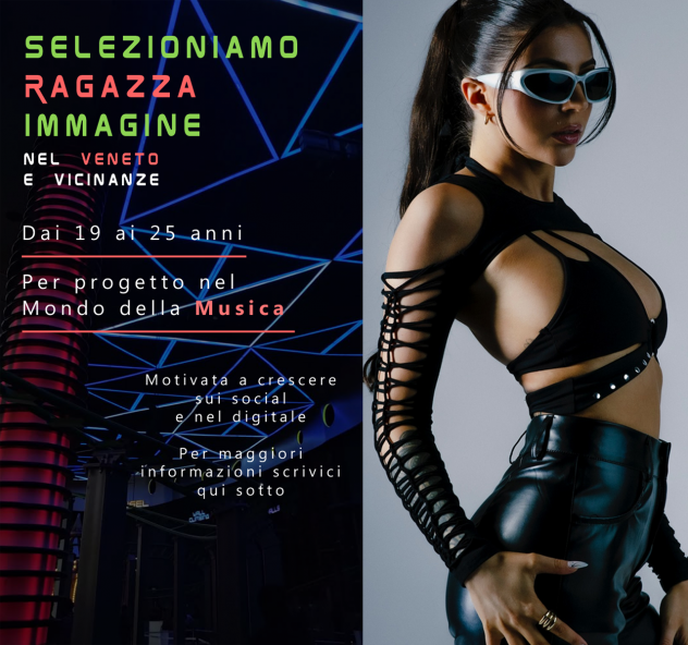 RAGAZZA immagine Veneto per Canale SOCIAL