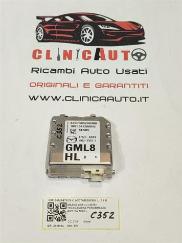 TELECAMERA ANTERIORE MAZDA CX-5 Serie GML8-67XCX-C A2C7485200300 SH (1216) - Foto 2