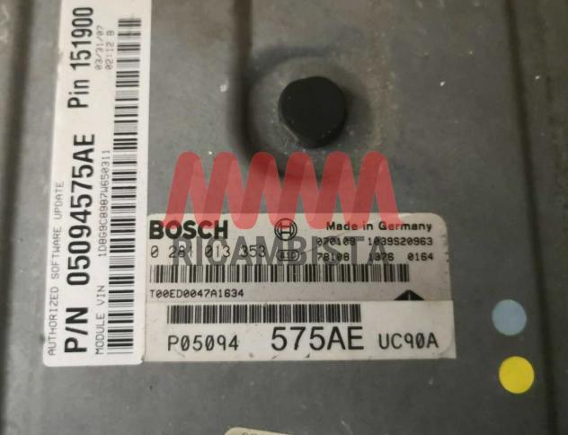 0281013353 Dodge Nitro 2.8 CRD centralina motore Bosch - Foto 2