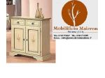 Mobili Rustici Credenza Decorata in Legno 2 Porte 2 Cassetti Nuove Non Usate
