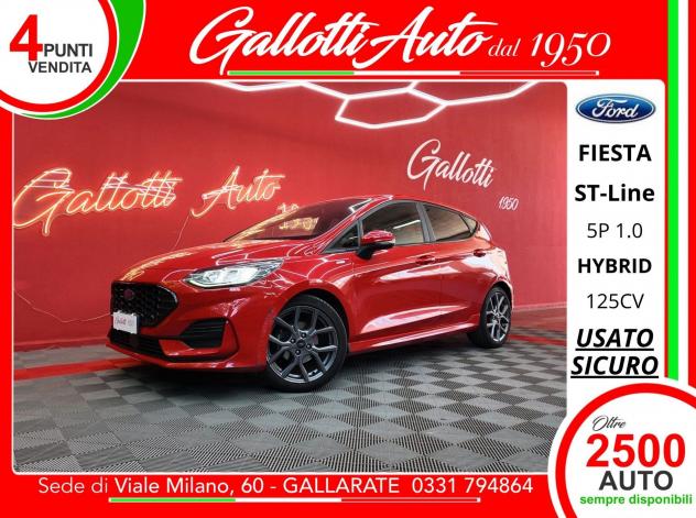 Ford Fiesta 1.0 EcoBoost Hybrid 125CV ST-Line