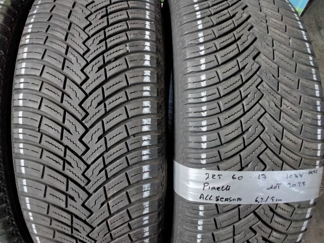4 gomme usate pirelli 225 60 17 103v 4stagioni - Foto 2
