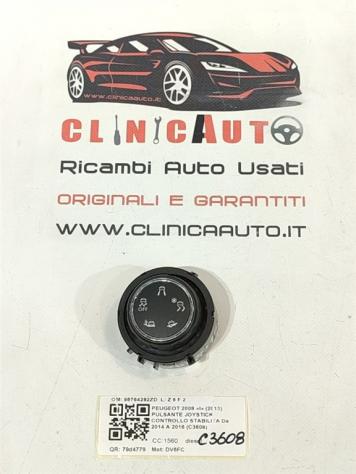 COMANDO CONTROLLO TRAZIONE PEUGEOT 2008 1° Serie 96784282ZD DV6FC (13)