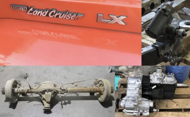 Toyota Land Cruiser BJ40 BJ42 - Kit BJ42 LX SERVOSTERZO + CAMBIO 5 MARCE + PONTE