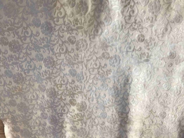 Pelle vacchetta floreale champagne per artigianato - Foto 7