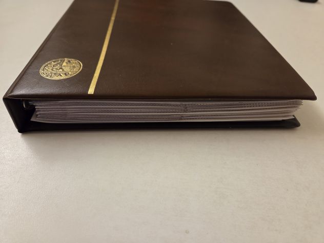 Numismatica raccoglitore porta monete, Svar similpelle da collezione 200 posti - Foto 2