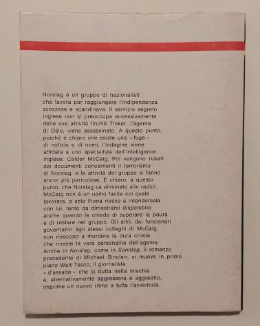 Norslag di Michael Sinclair 1°Ed.Mondadori, novembre 1975 perfetto - Foto 4